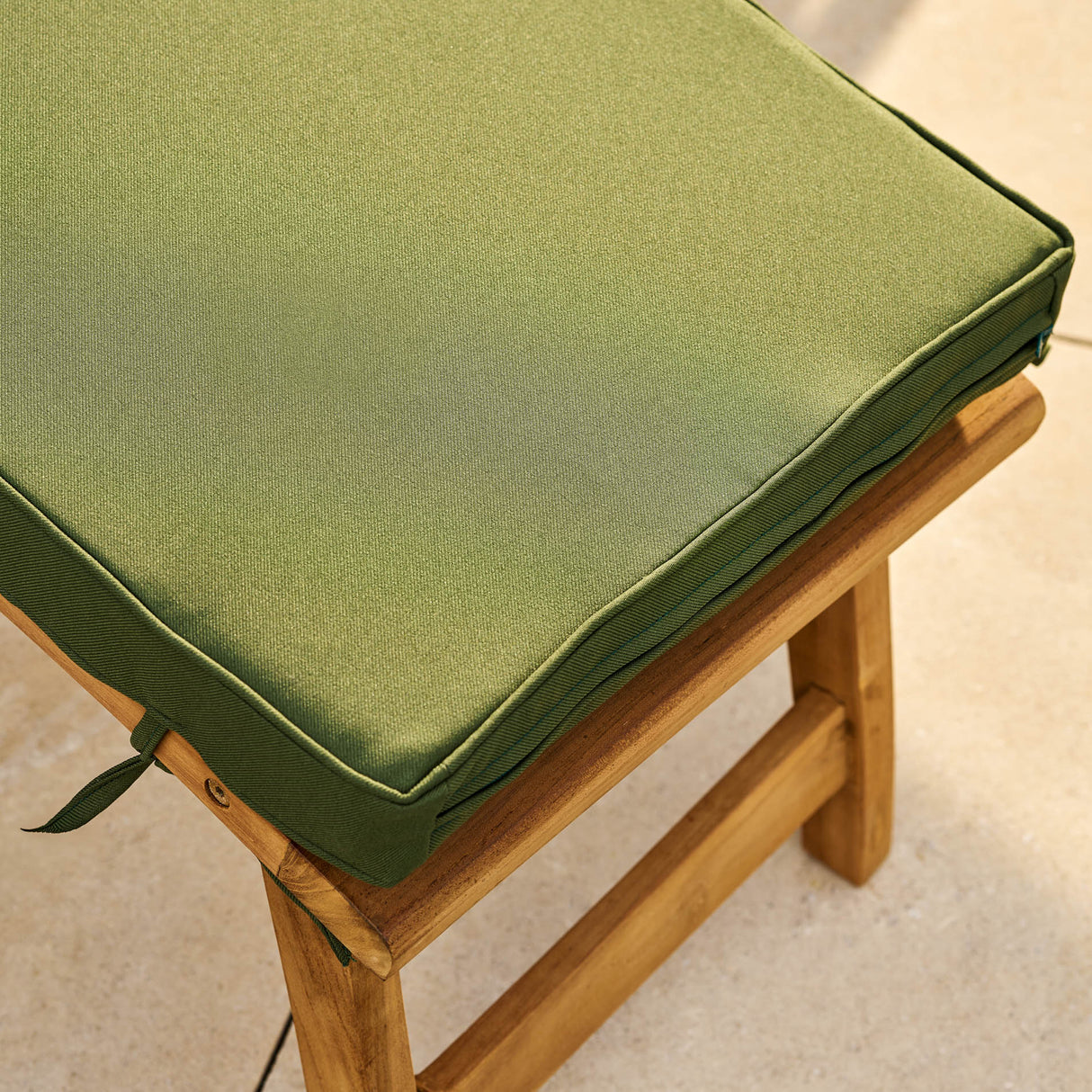 Toddington Steamer Cushion Green