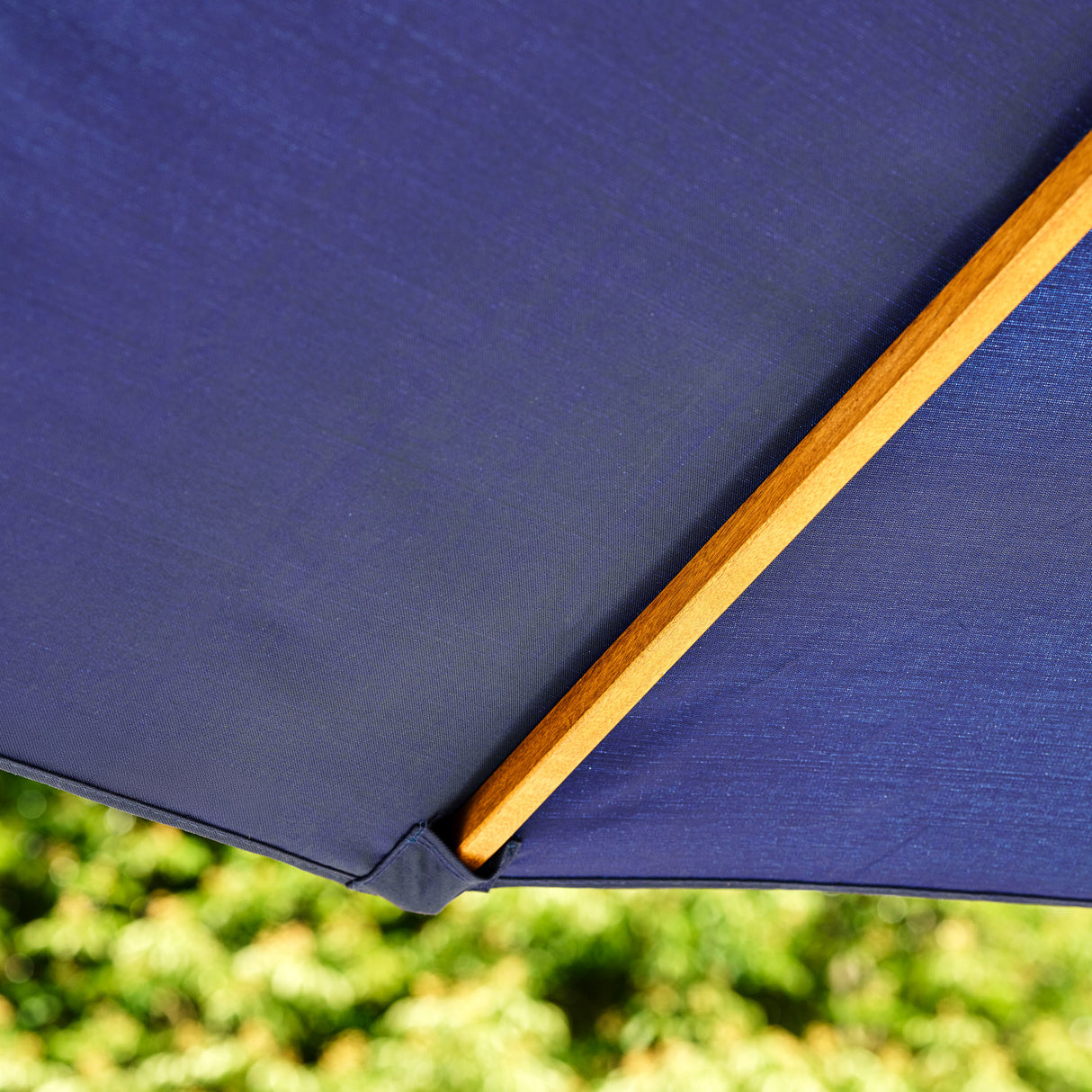 Parasol Solid Wood 3m Blue