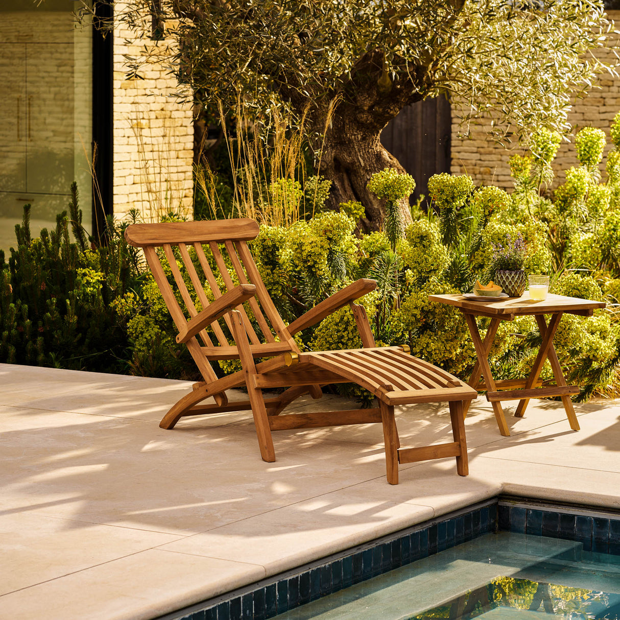 Toddington Teak Steamer Chair