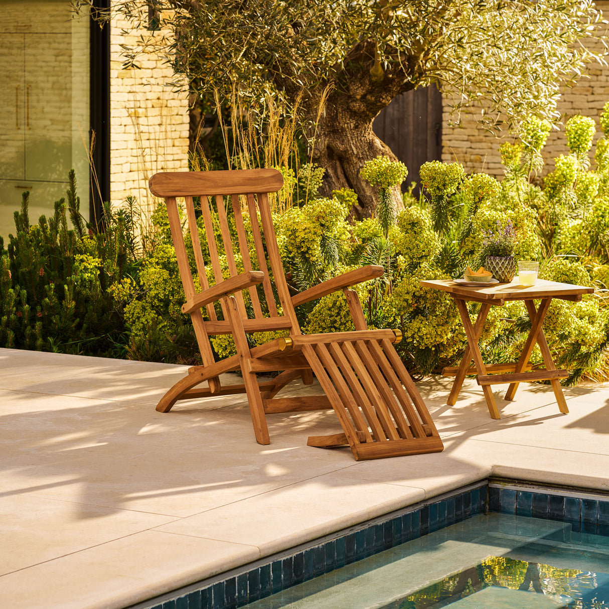 Toddington Teak Steamer Chair