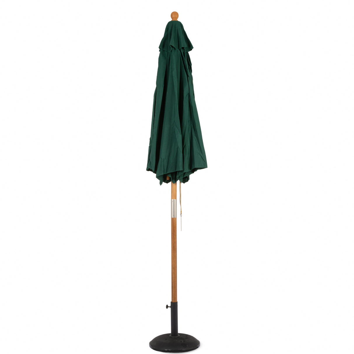 Parasol Solid Wood 2.5m Green