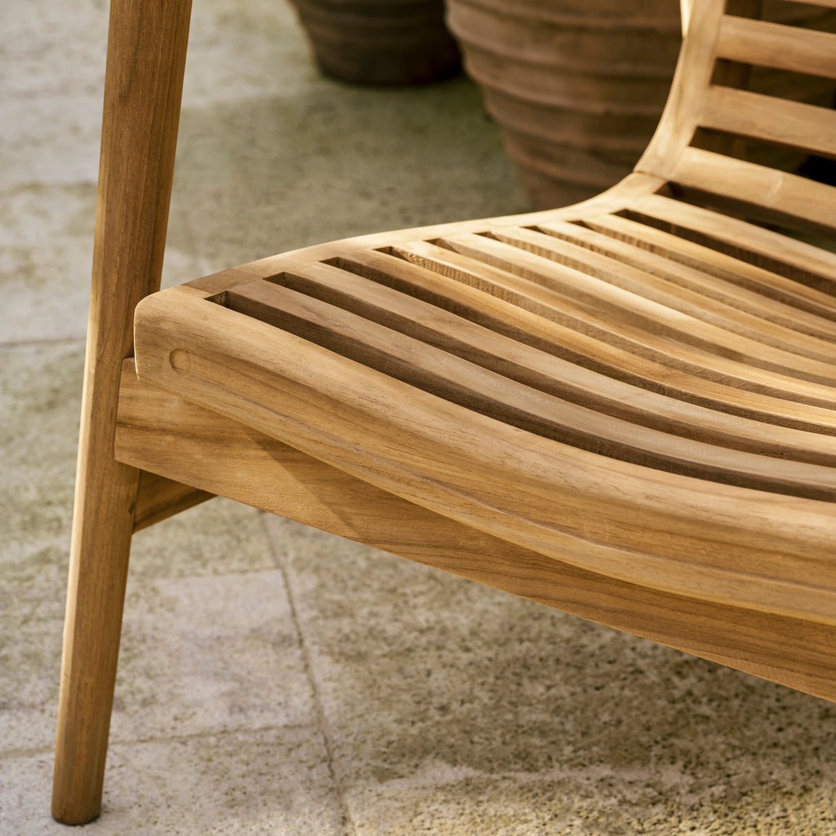 Coate Armchair - Teak, Natural