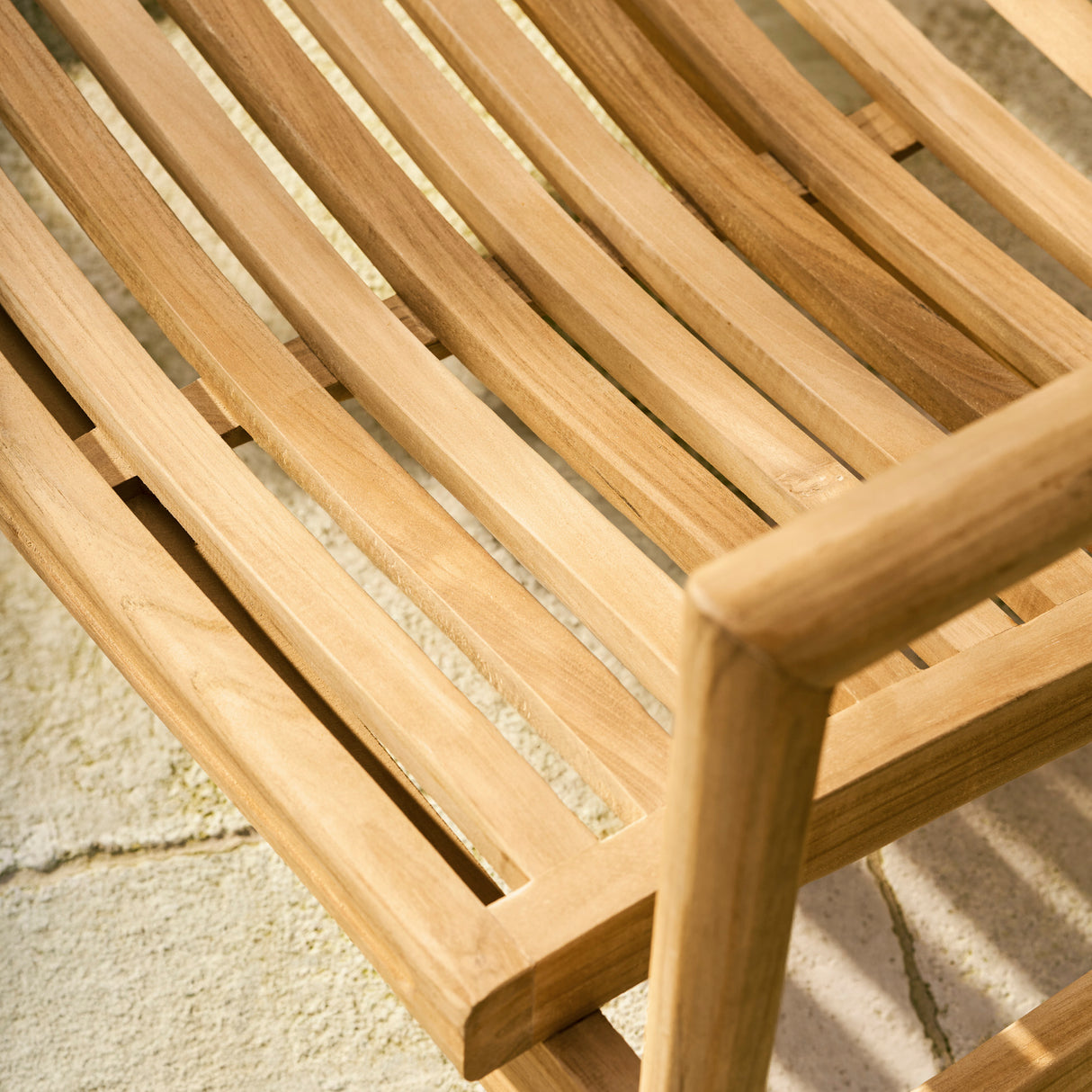 Coate 2 Seater Bench - Teak, Natural