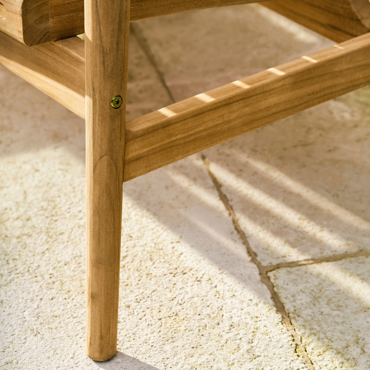 Coate 2 Seater Bench - Teak, Natural