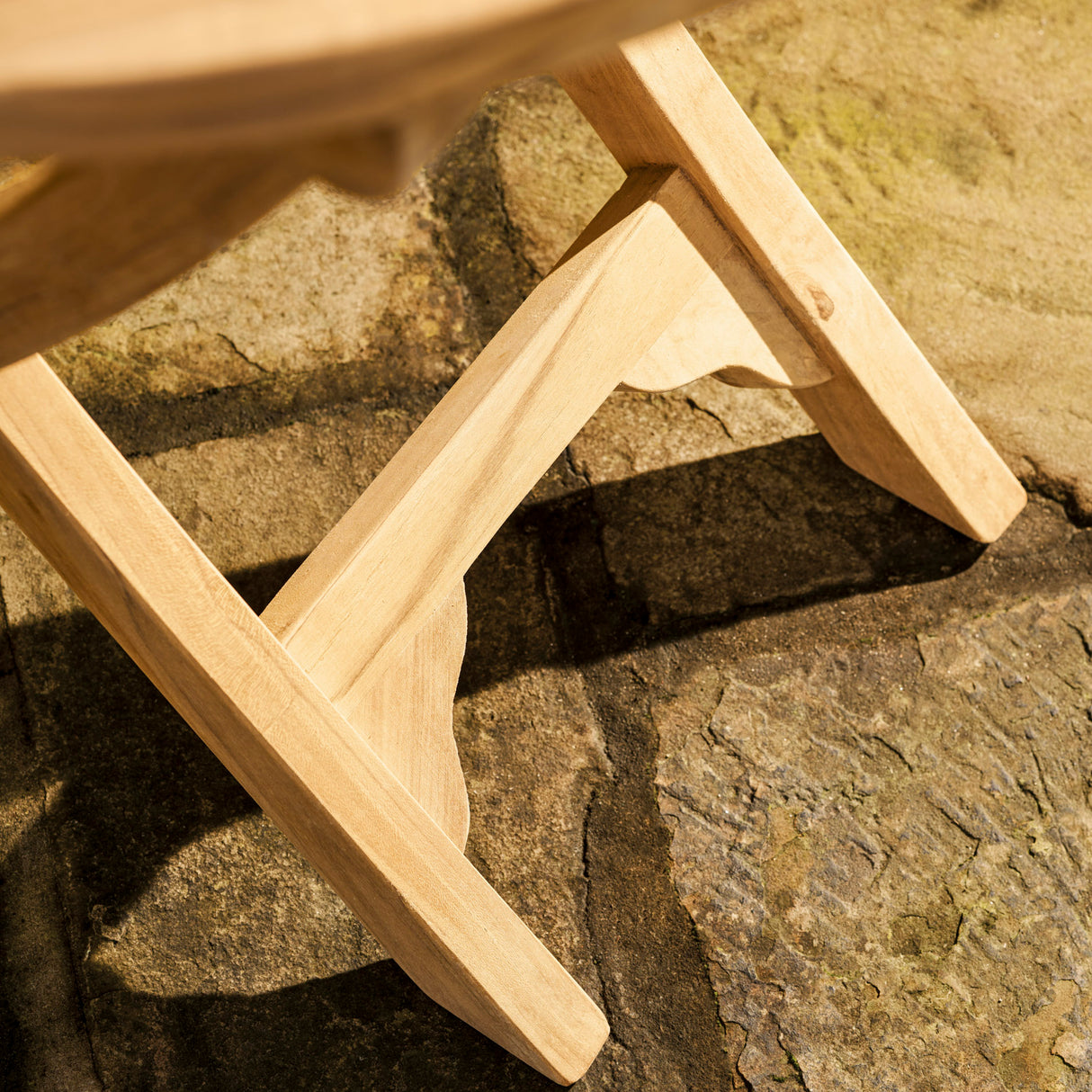 Netherton Folding Bistro Table - Teak, Natural