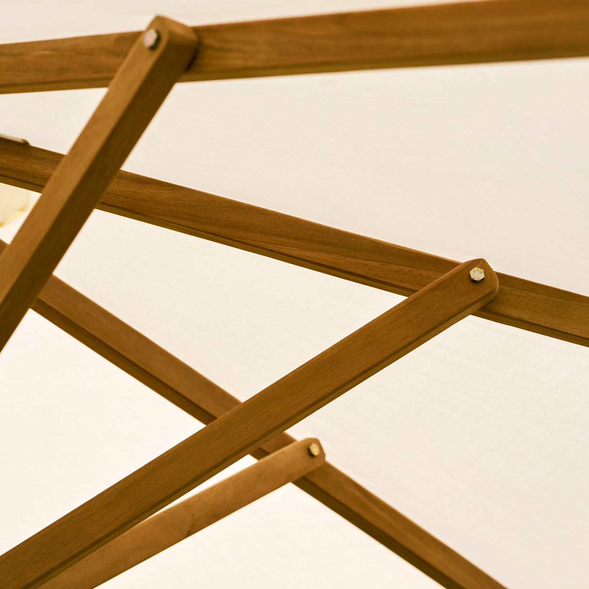 Parasol 3.0M - Teak, Natural