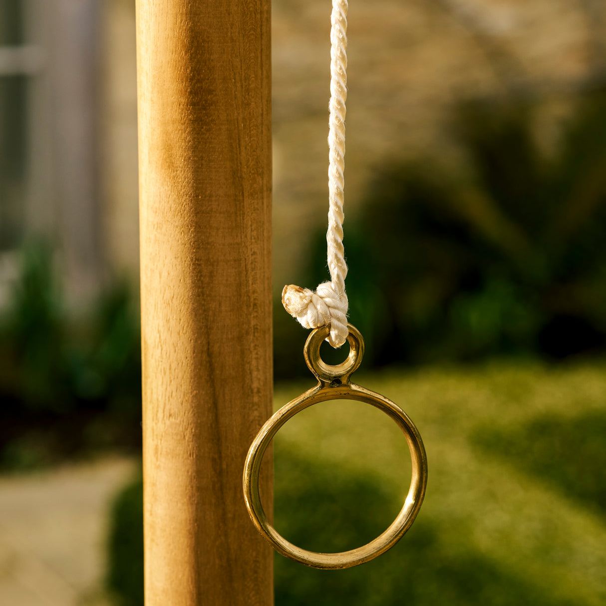 Parasol 3.0M - Teak, Natural