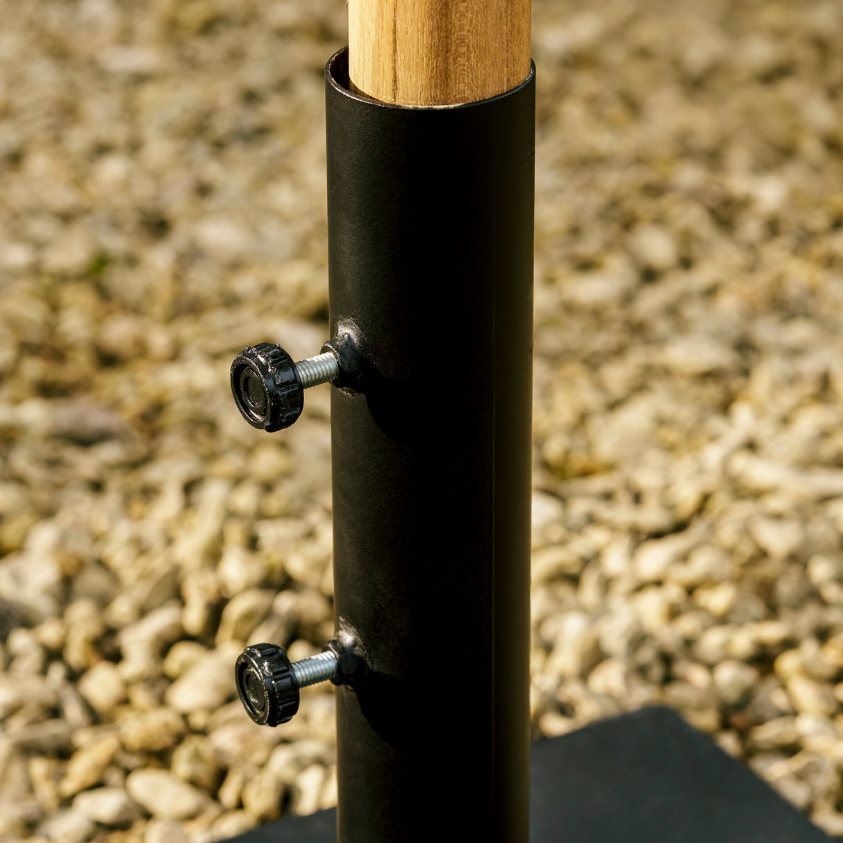 Parasol Base 15Kg - Iron, Black
