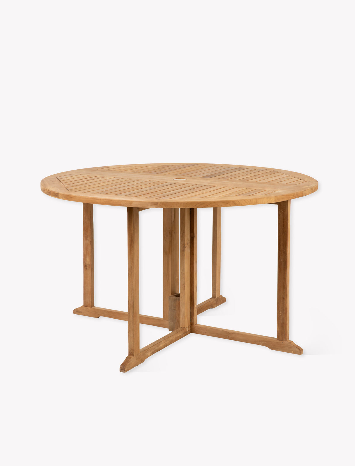 Somerford Folding Dining Table - Teak, Natural