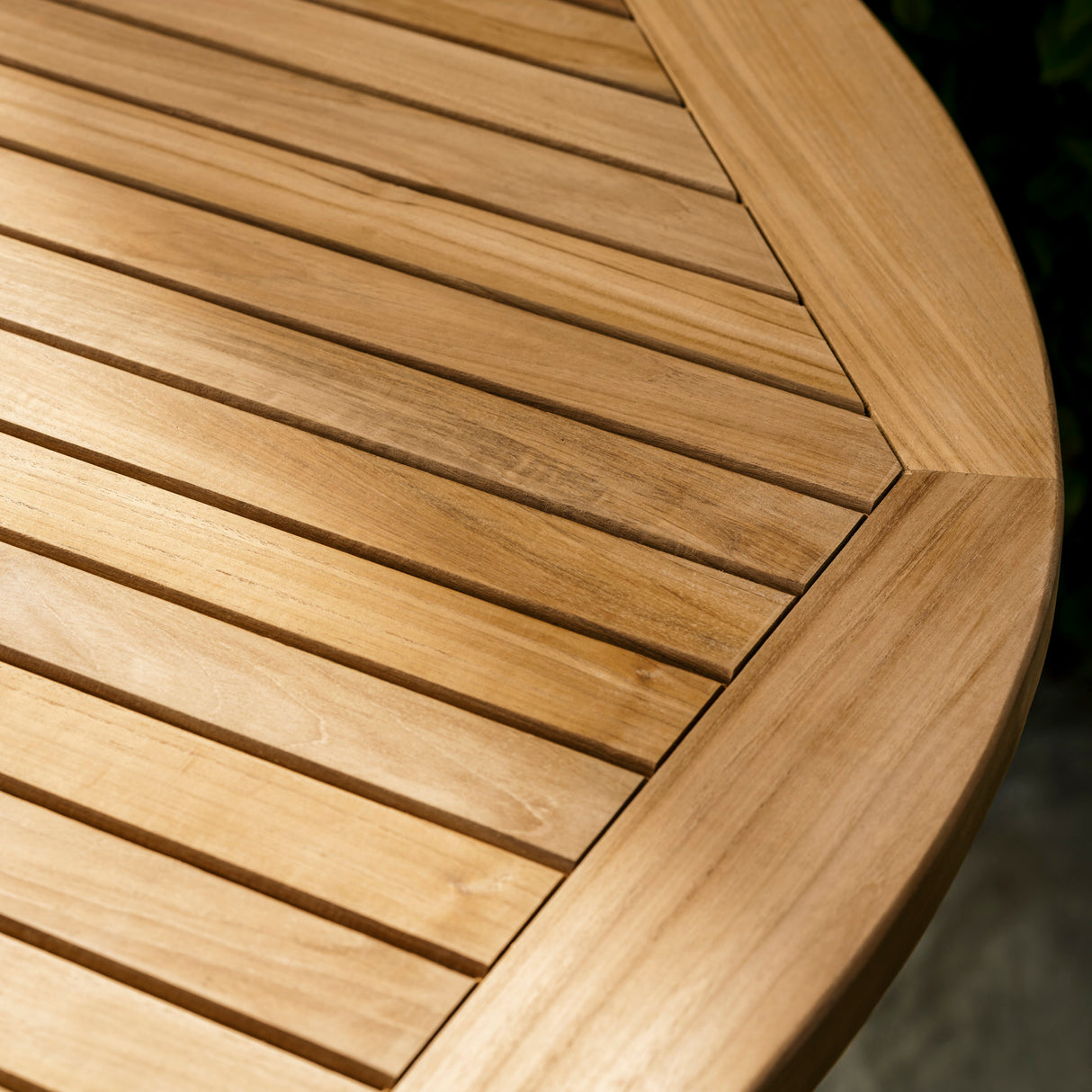 Somerford Folding Dining Table - Teak, Natural