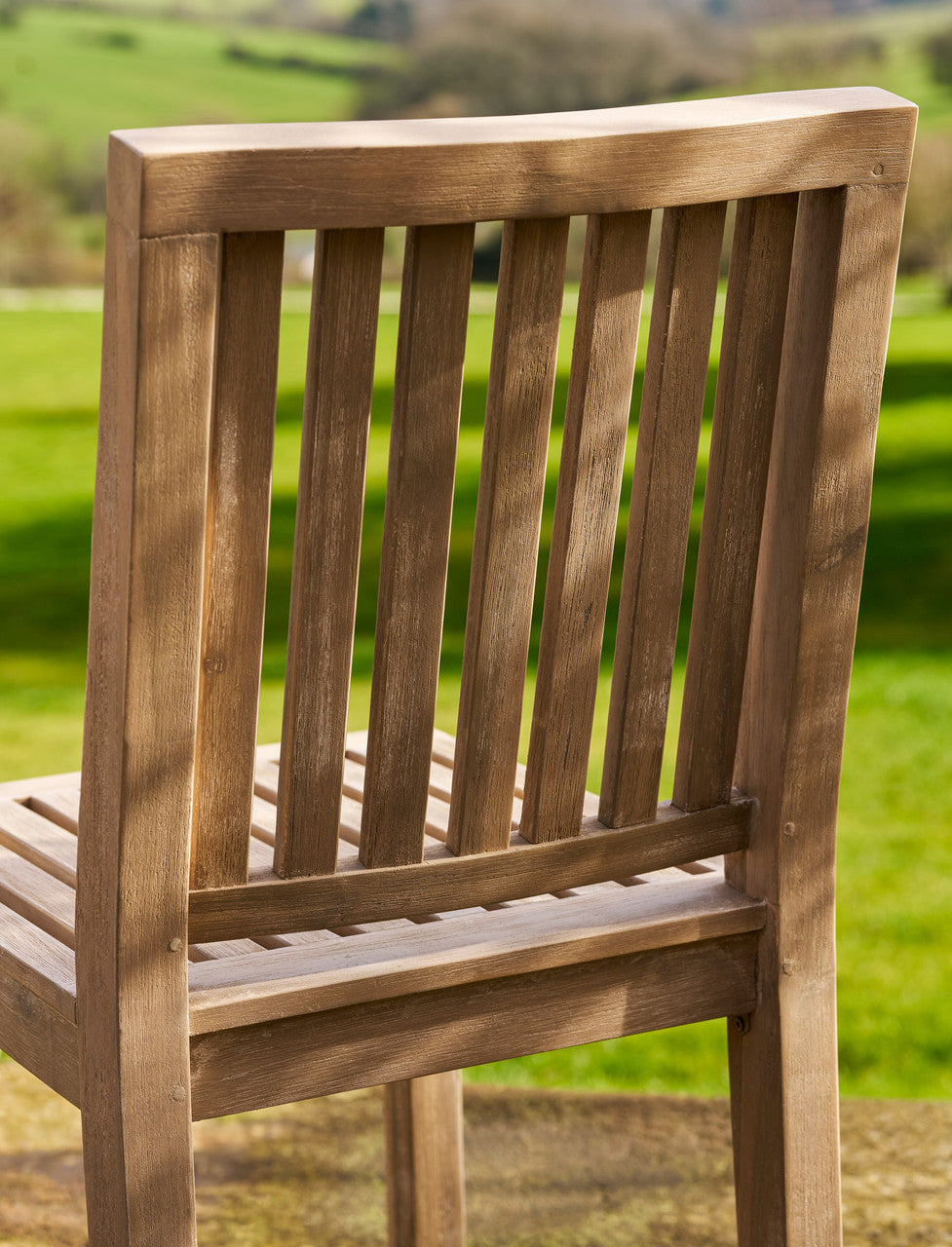 Porthallow Dining Chairs - Acacia Wood, Natural, Set of 2