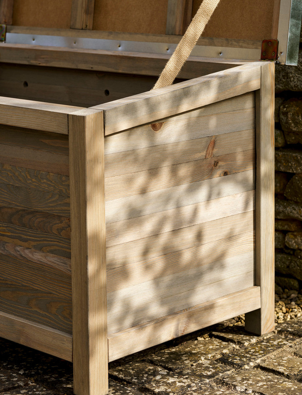 Aldsworth Outdoor Storage Box - Spruce, Natural, Large