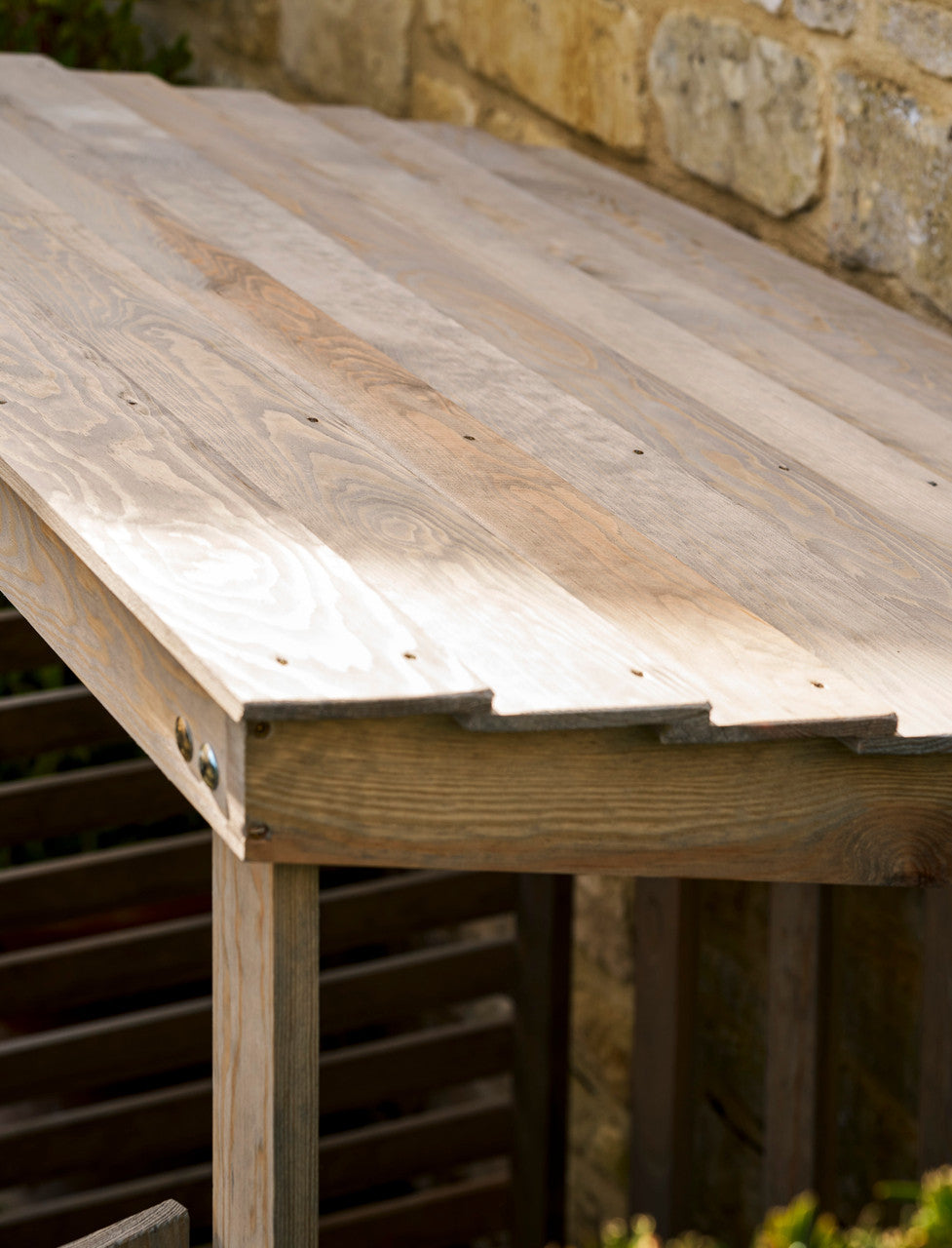 Aldsworth Bin Store Double - Spruce, Natural