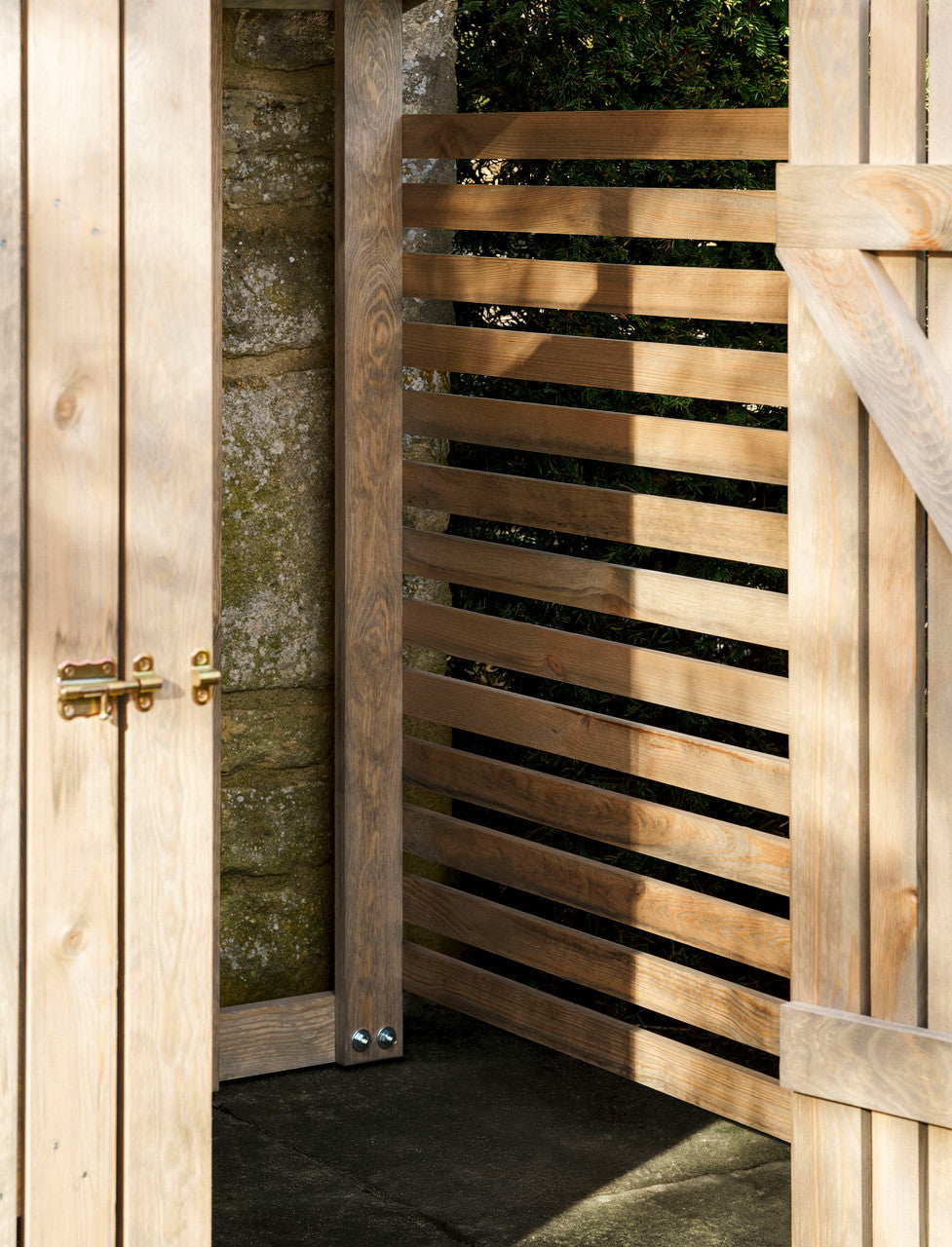 Aldsworth Bin Store Double - Spruce, Natural