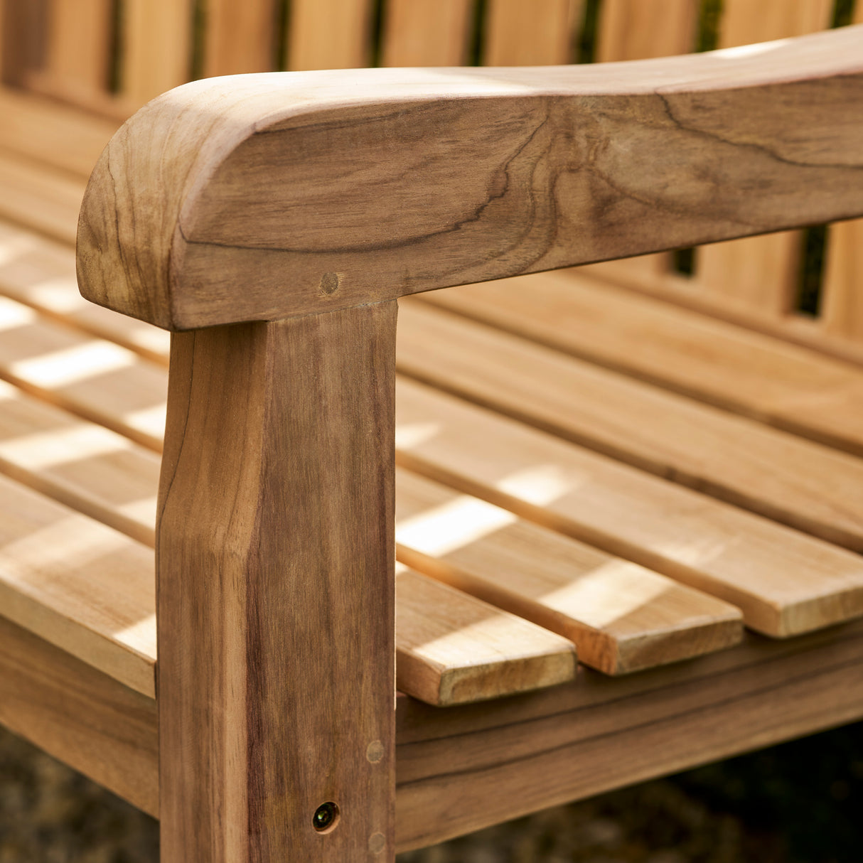 Windsor Teak Bench 2 Seater 120cm