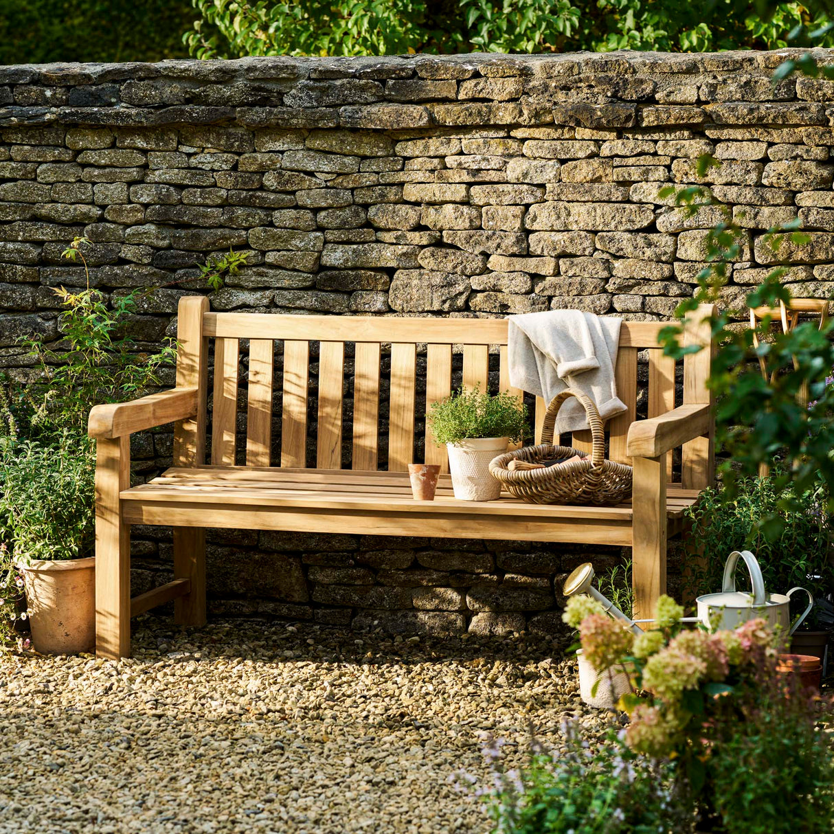 Windsor Teak Bench 3 Seater 150cm