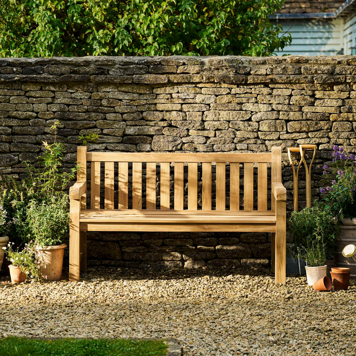 Windsor Teak Bench 3 Seater 150cm