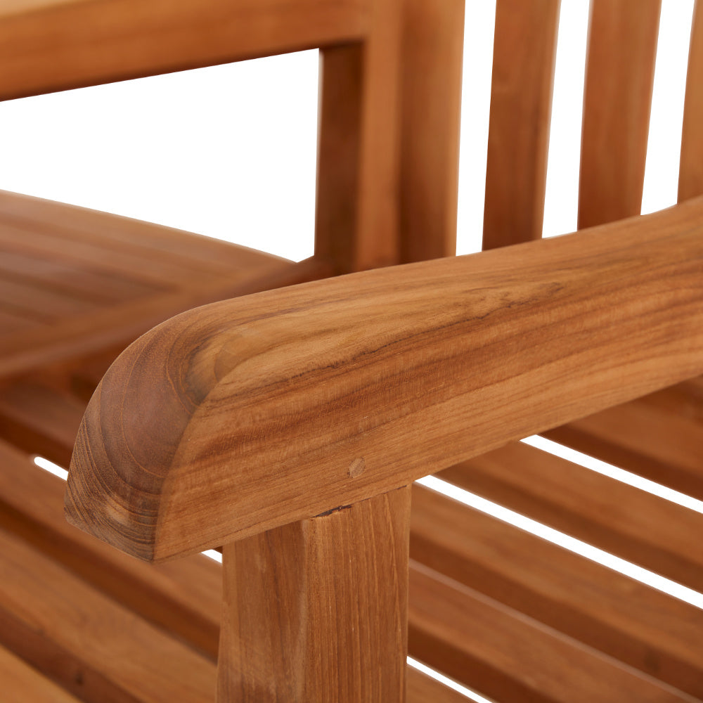 Ambleside Teak Companion Bench 2 Seater