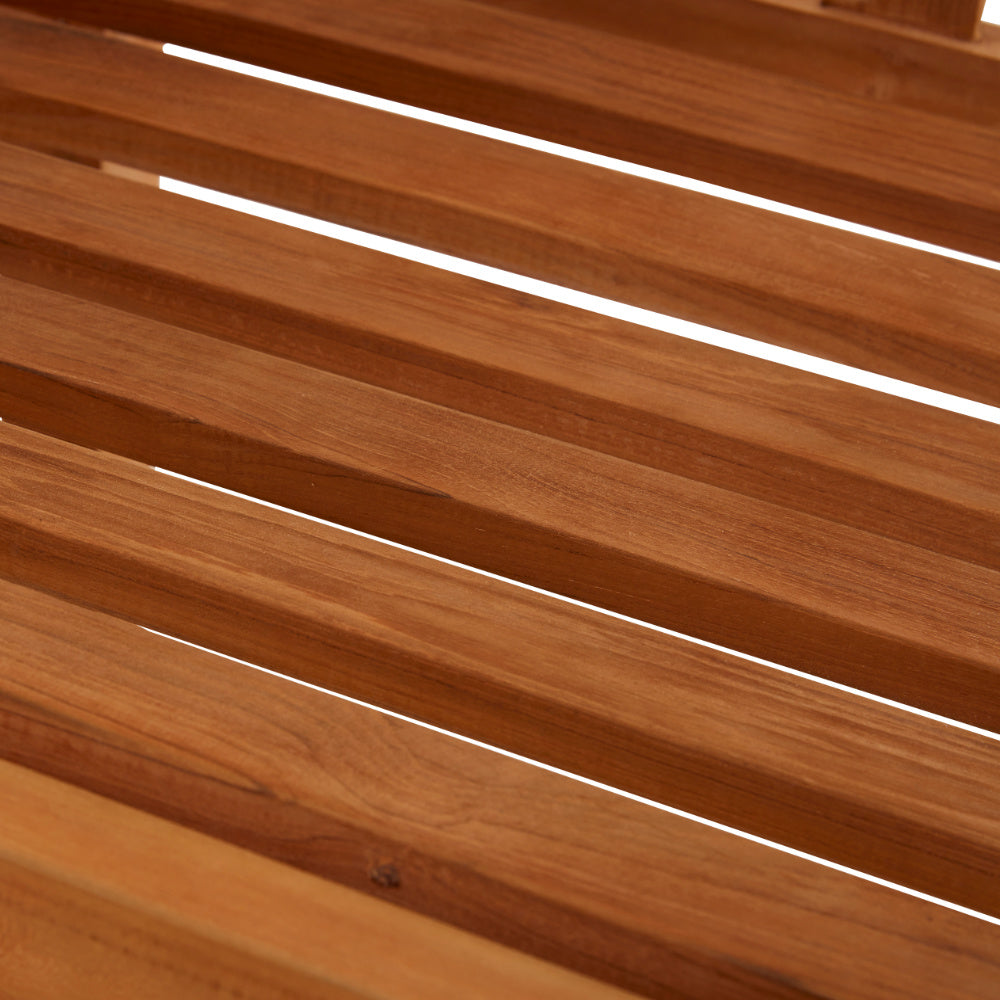 Ambleside Teak Companion Bench 2 Seater