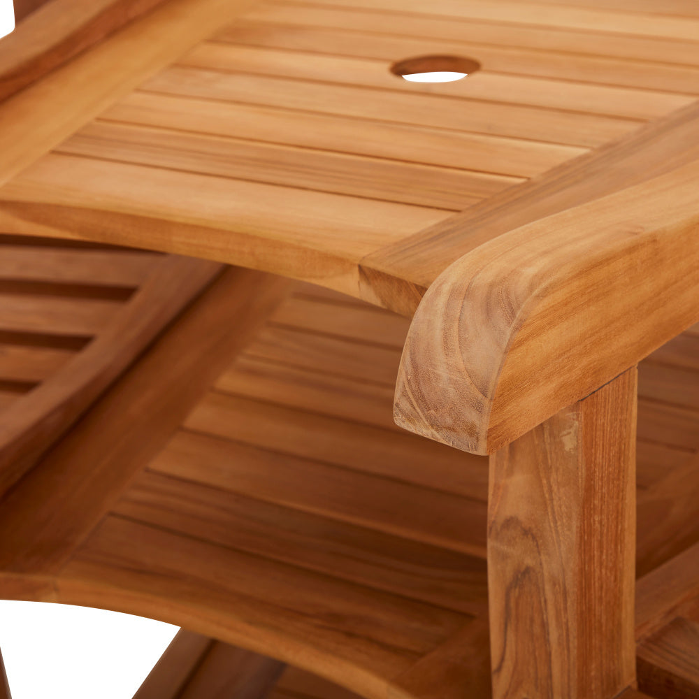 Ambleside Teak Companion Bench 2 Seater