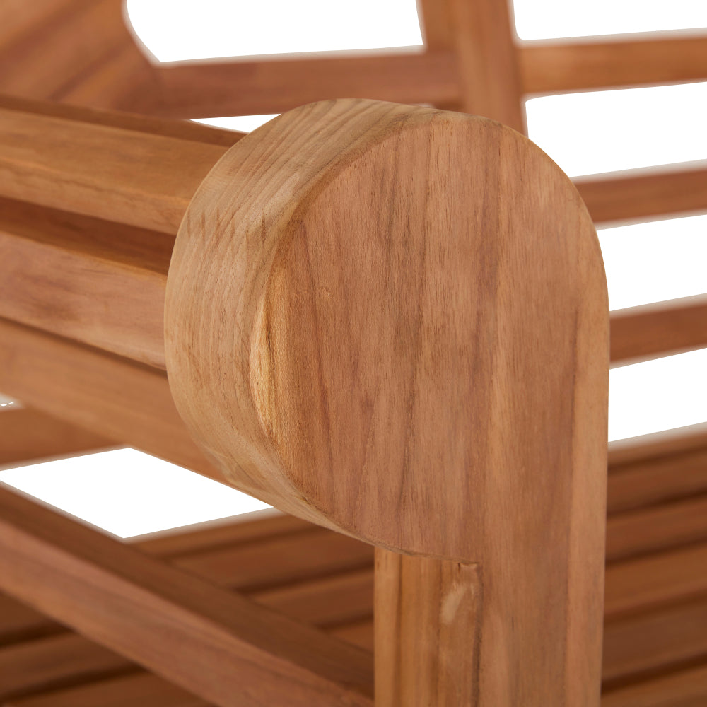 Lutyens Teak Bench 3 Seater 165cm