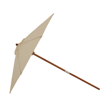 Parasol Teak 2.5m Natural