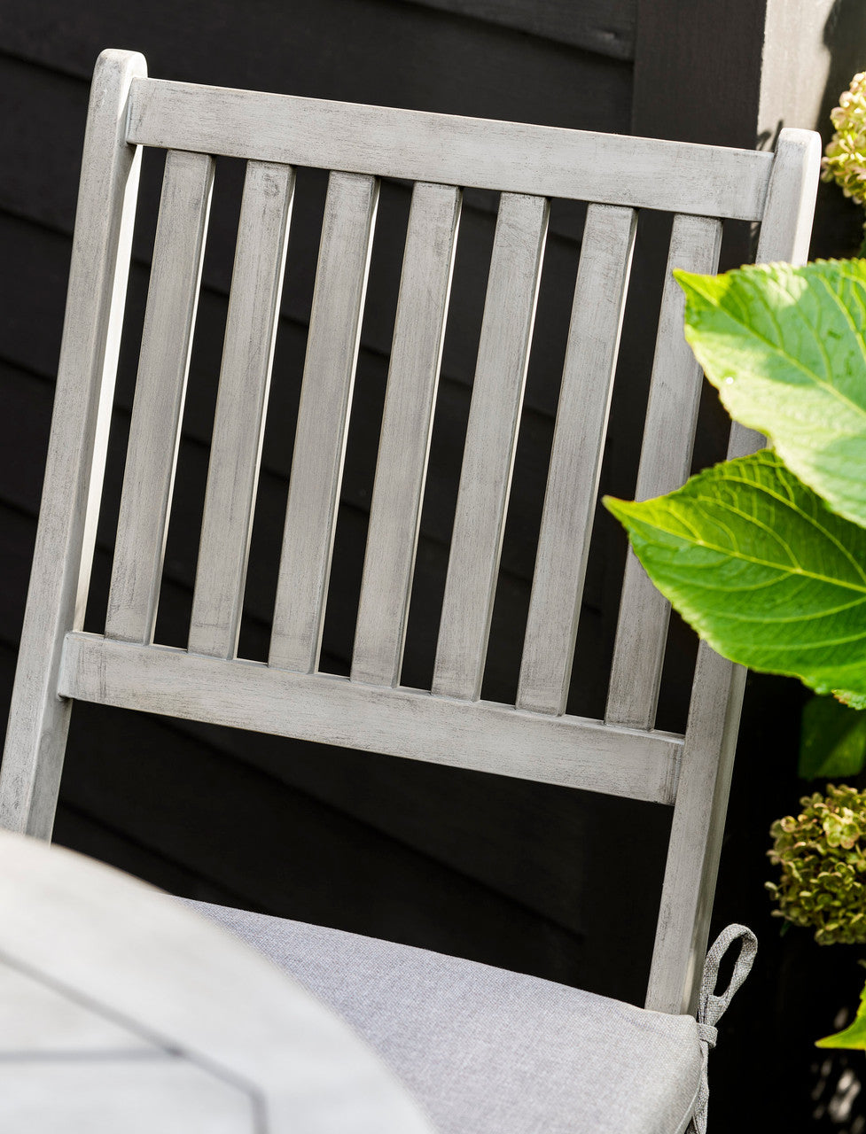 Letcombe Bistro Set - Acacia Wood, Whitewash
