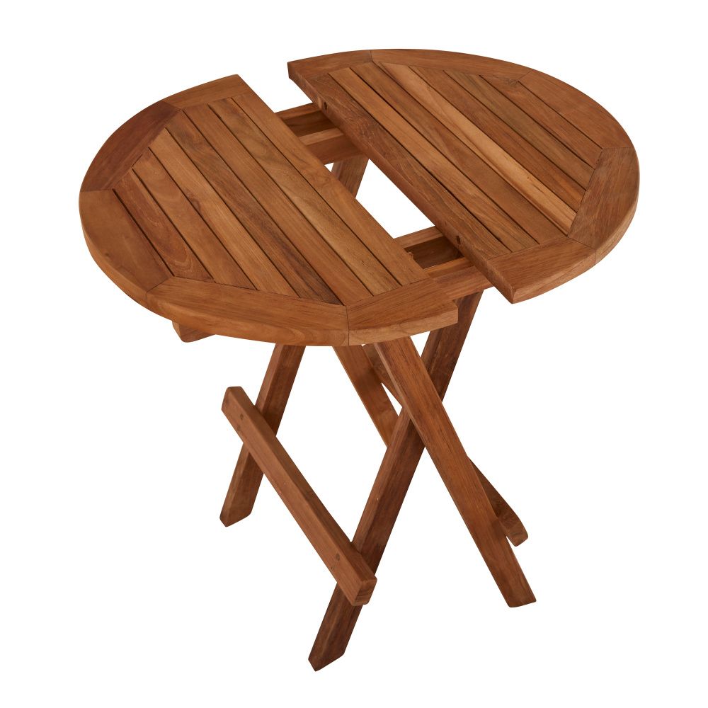 Winson Teak Round Folding Picnic Table