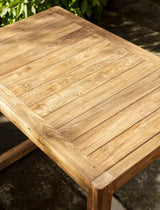Dashwood Square Bar Table - Reclaimed Teak, Natural