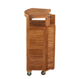 Hancocks Teak Drinks Bar On Wheels