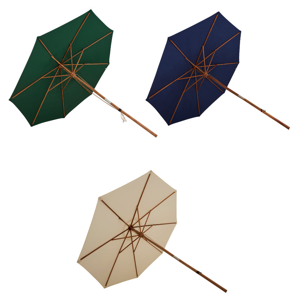 Solid Wood Parasol | 2.5m