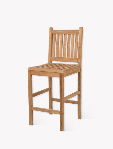 Grisdale Teak Bar Stool