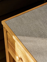 Stonesfield Outdoor Storage Two Shelves - Acacia Wood, Natural