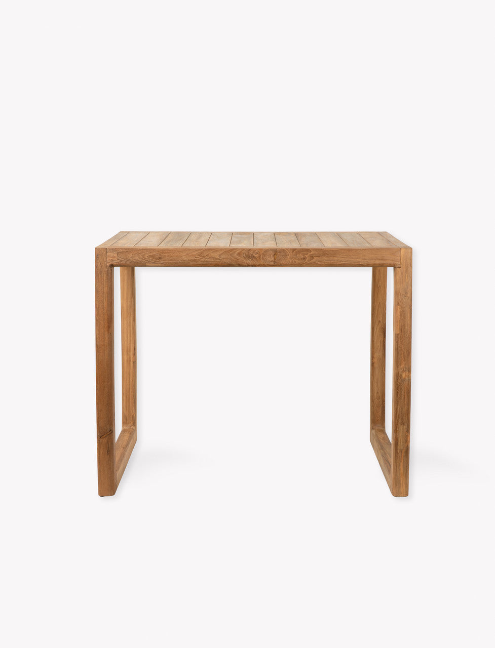 Dashwood Square Bar Table - Reclaimed Teak, Natural