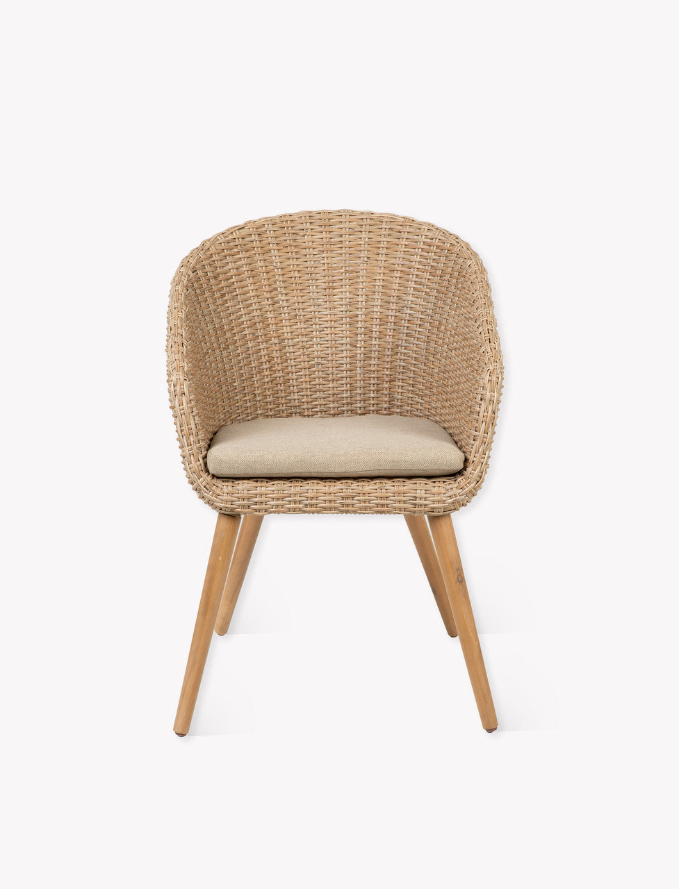 Widford Dining Chair - Acacia Wood, Natural, Set of 2