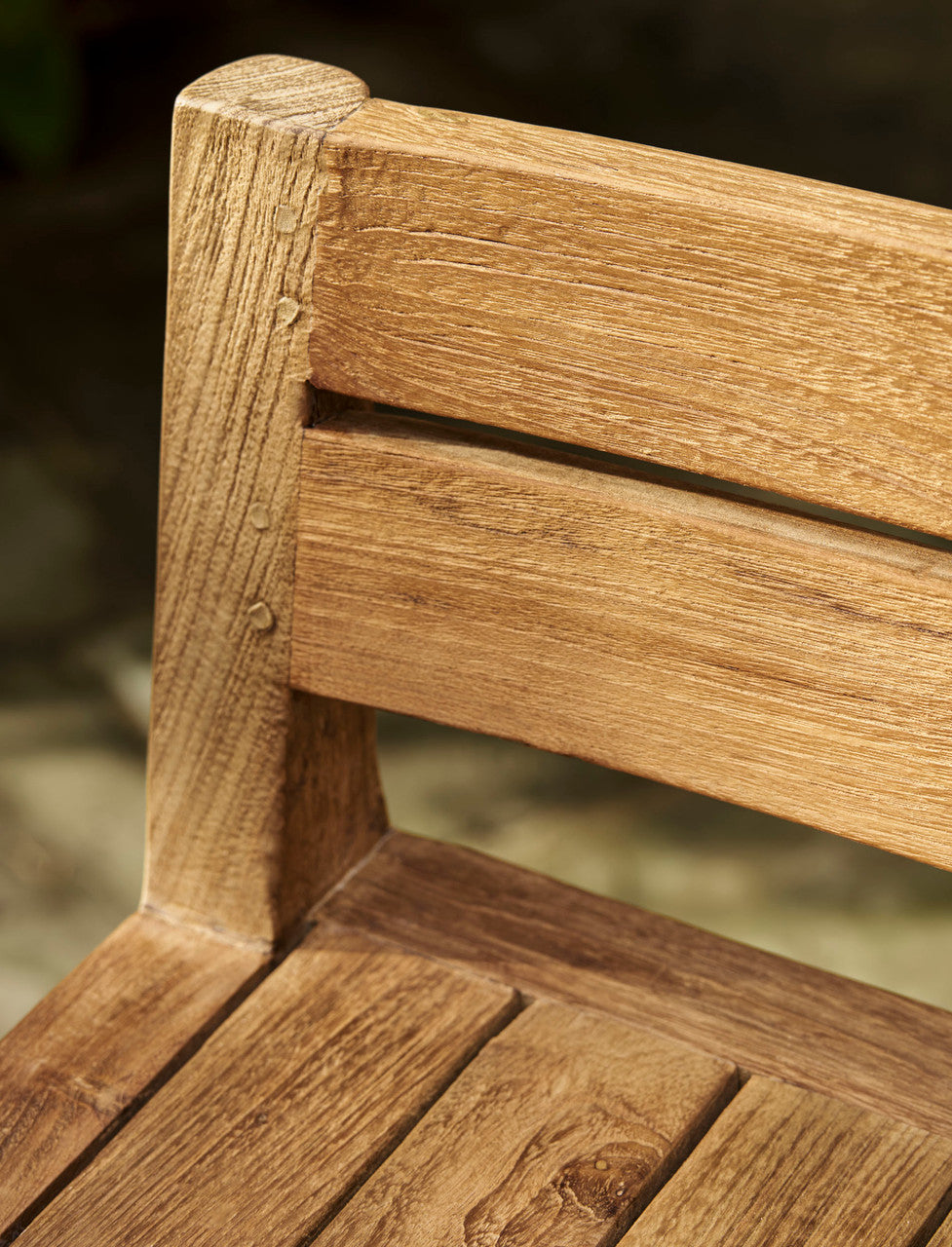 Dashwood Bar Stool With Back - Reclaimed Teak, Natural, Set of 2