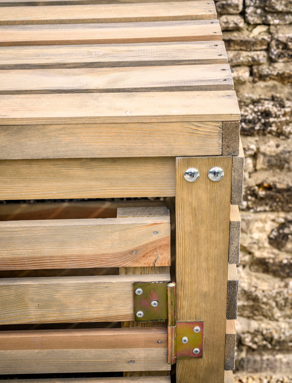 Aldsworth Bin Store - Spruce, Natural