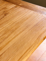 St Mawes Dining Table 6 Seater - Teak, Natural