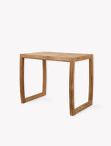 Dashwood Square Bar Table - Reclaimed Teak, Natural