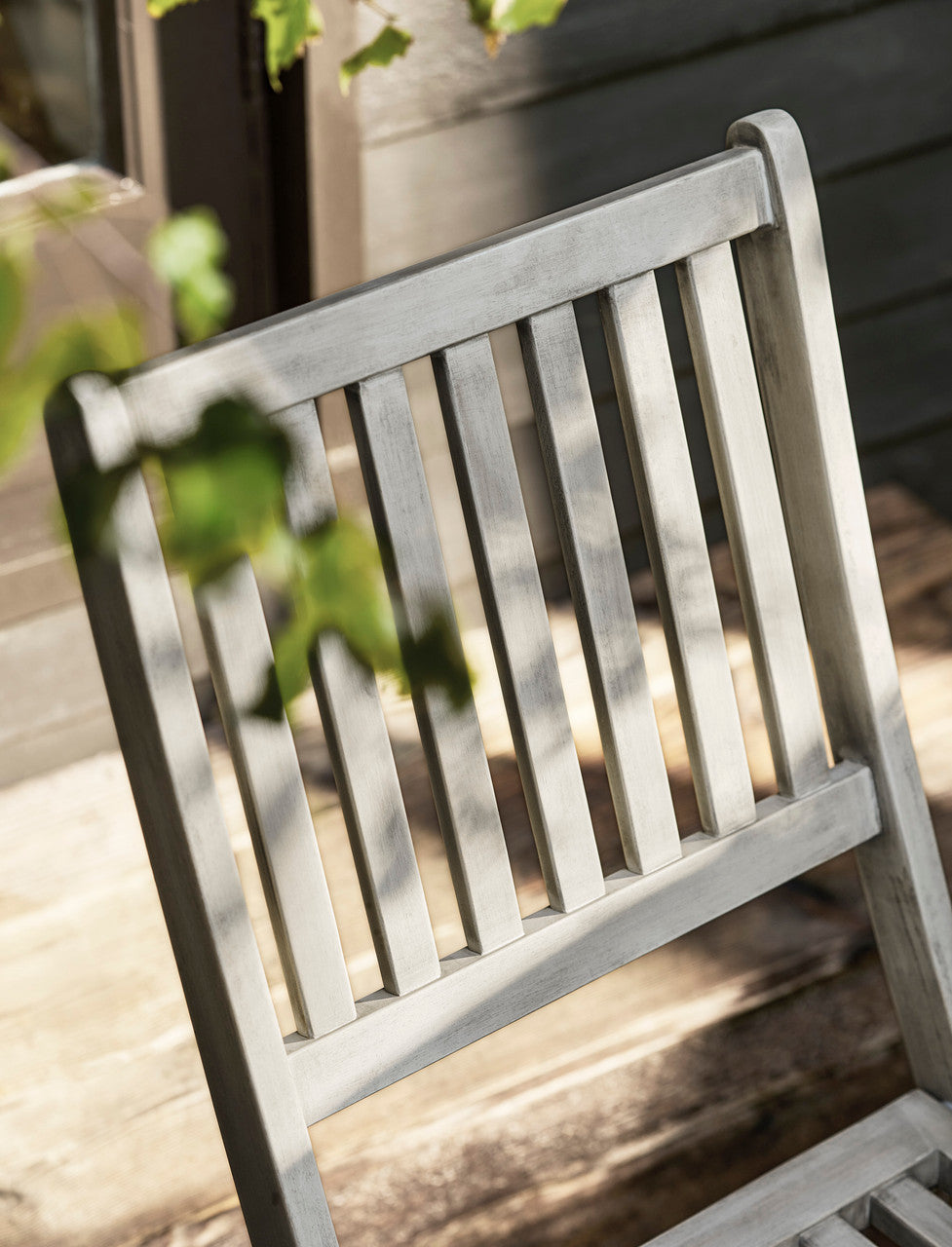 Letcombe Bistro Set - Acacia Wood, Whitewash