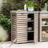 Aldsworth Slatted Storage Unit - Spruce, Natural