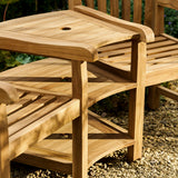 Ambleside Teak Companion Bench 2 Seater