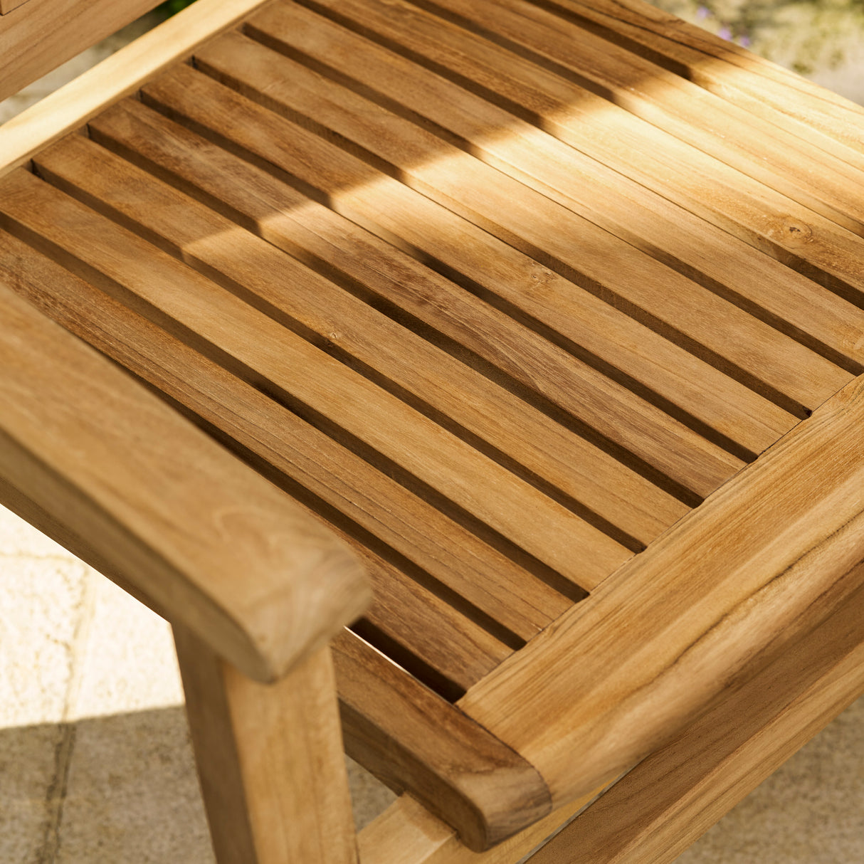 Henley Teak Stacking Armchair