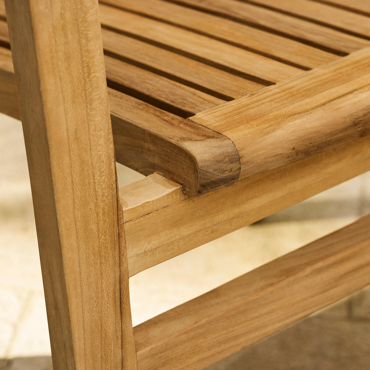 Henley Teak Stacking Armchair
