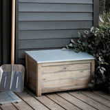 Aldsworth Outdoor Storage Box - Spruce, Natural, Small