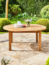 Churn Teak Round Table 150cm