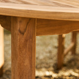 Churn Teak Round Table 150cm