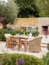 St Mawes Dining Chair - Teak, Natural, Set of 2