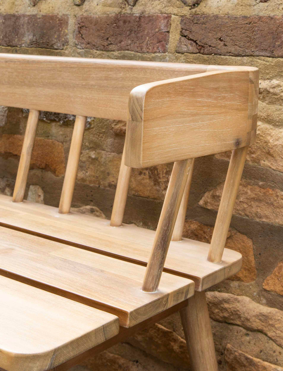 Bramley Bench - Acacia Wood, Natural