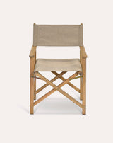 Hayle Directors Chair - Acacia Wood, Natural